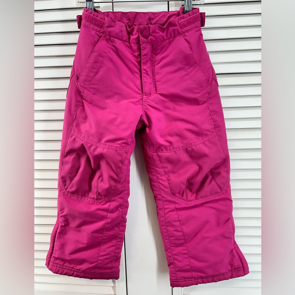 Ll Bean size 5-6 pink snow pants